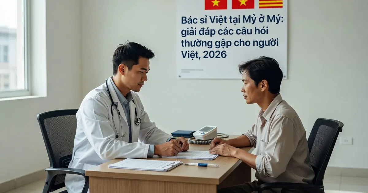 Bác sĩ Việt tại Mỹ: giải đáp các câu hỏi thường gặp 2026 cho người Việt