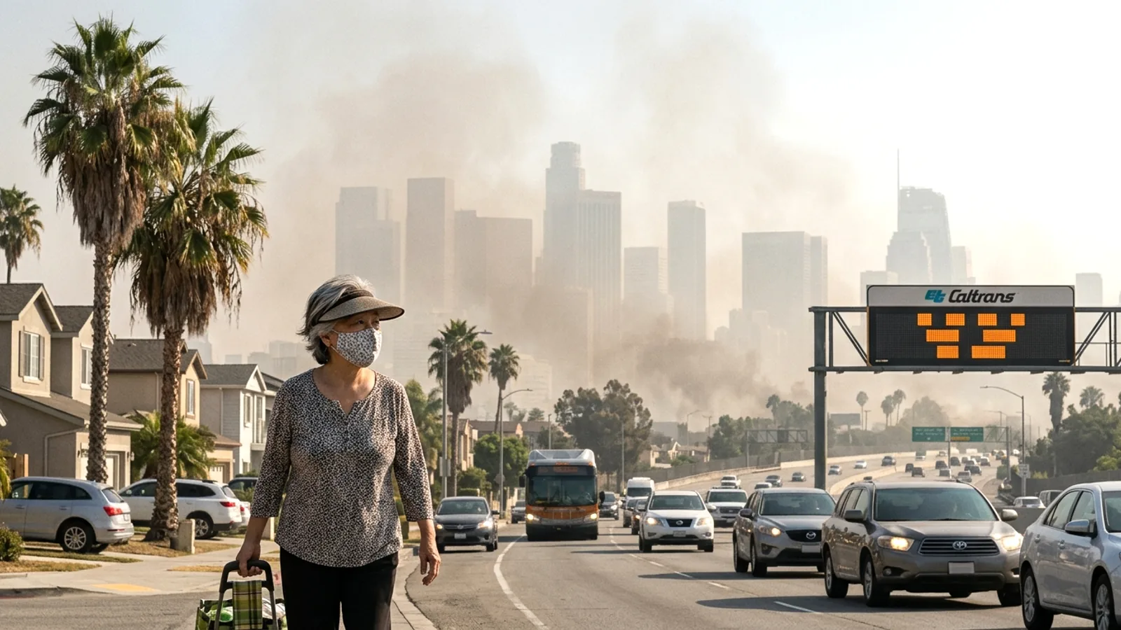Cảnh báo chất lượng không khí 'nguy hiểm' tại Nam California sau Lễ Độc Lập