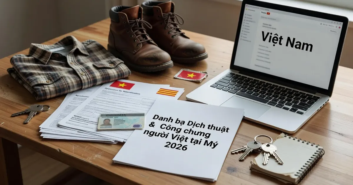 Danh bạ Dịch thuật & Công chứng người Việt tại Mỹ 2026