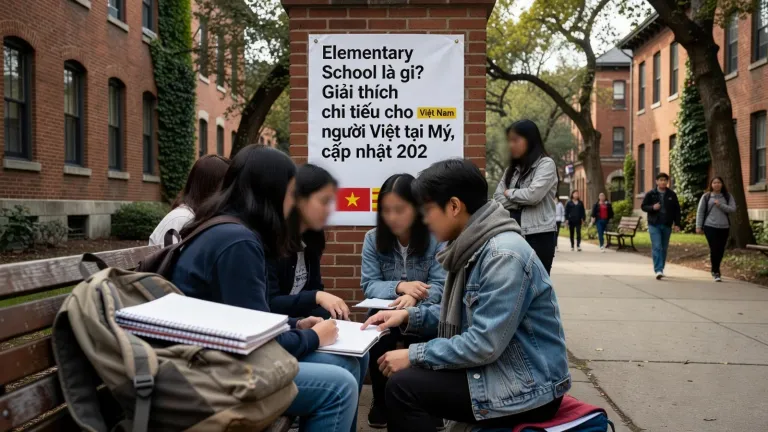 Elementary School là gì? Giải thích chi tiết cho người Việt tại Mỹ, cập nhật 2026
