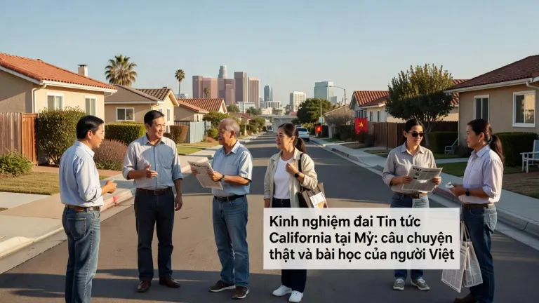 Kinh nghiệm Tin tức California tại Mỹ: câu chuyện thật và bài học của người Việt 2026