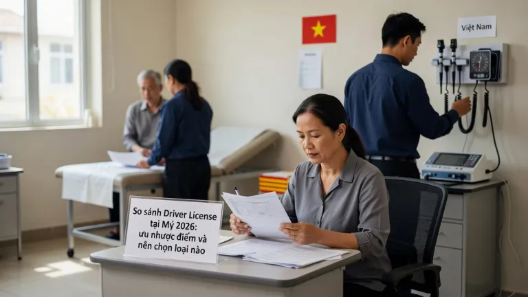 So sánh Driver License tại Mỹ 2026: REAL ID, bản thường và enhanced — nên chọn loại nào