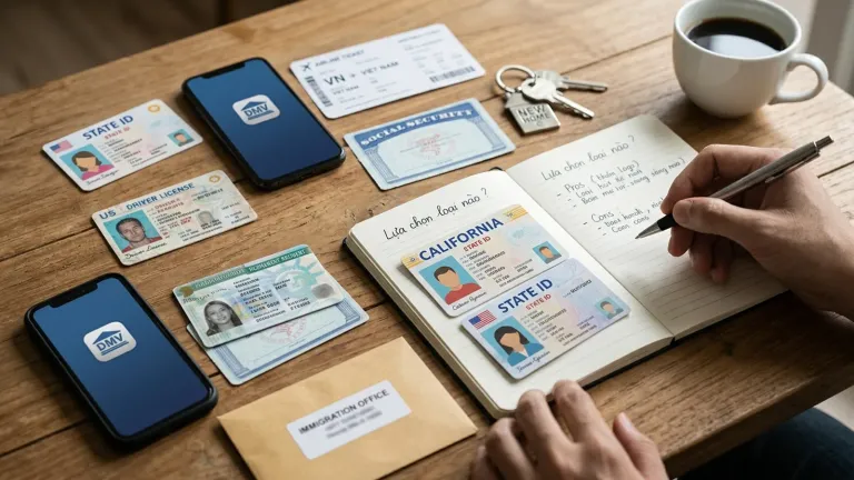 So sánh State ID tại Mỹ 2026: ưu nhược điểm và nên chọn loại nào — cập nhật 2026