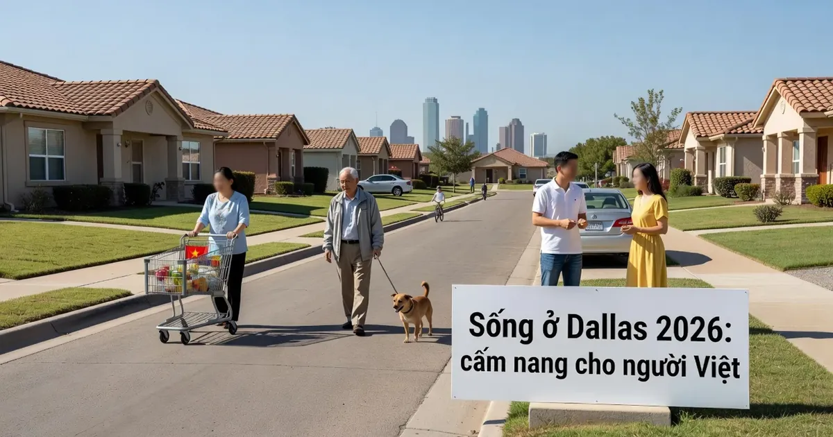 Sống ở Dallas 2026: cẩm nang cho người Việt