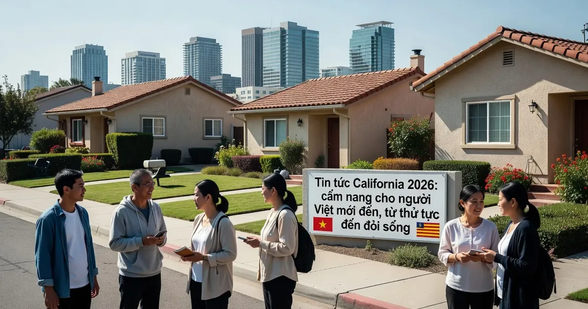 Tin tức California 2026: cẩm nang cho người Việt mới đến, từ thủ tục đến đời sống