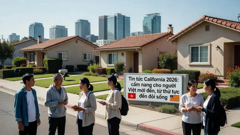 Tin tức California 2026: cẩm nang cho người Việt mới đến, từ thủ tục đến đời sống