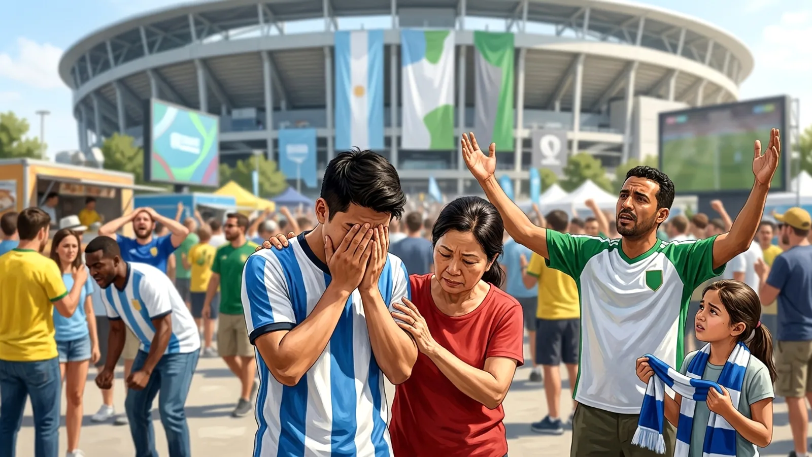 World Cup 2026: Argentina thắng Ai Cập, các đội chủ nhà đều bị loại